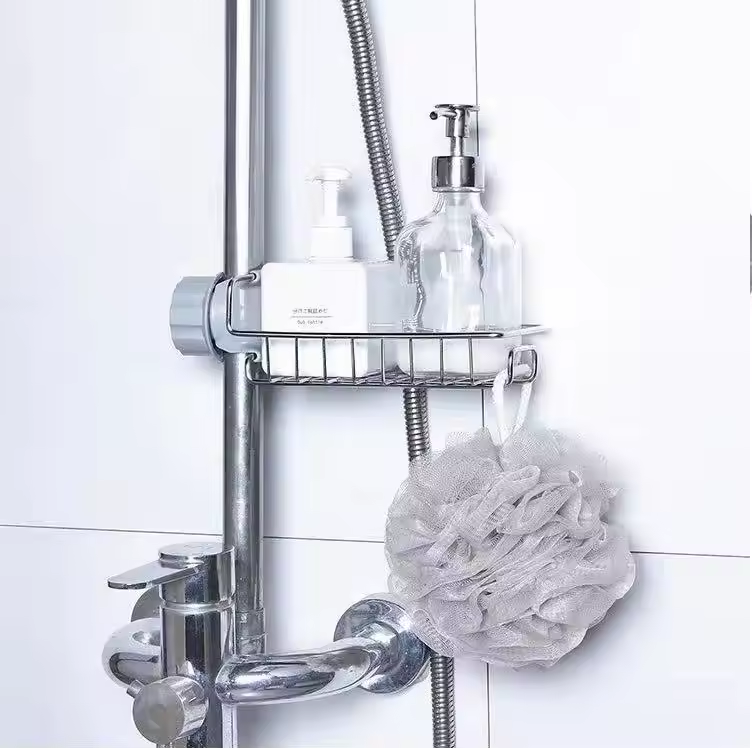 Kitchen Sink Faucet Shelf Sponge Holder Rack - zaynabmart.pk