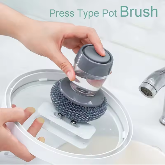 2 In 1 Liquid Dish Cleaning Sponge Zaynab Mart