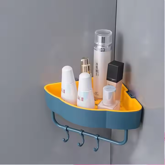 Wall Corner Bathroom Shelf Shampoo Holder - zaynabmart