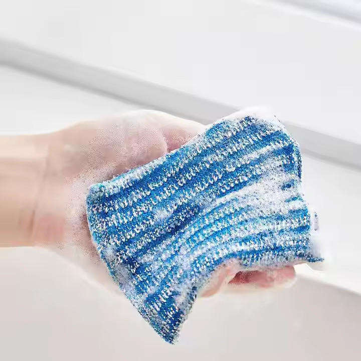 4Pcs Colorful Cleaning Sponge Zaynab Mart