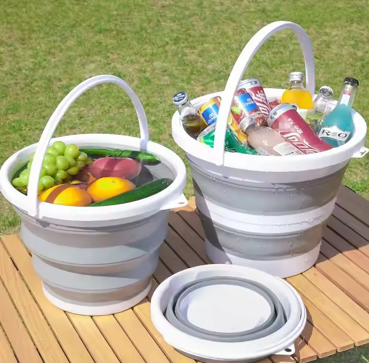 Portable Folding Bucket Balti - zaynabmart.pk