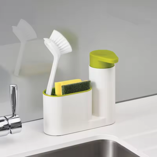 Soap Dispenser with Brush Holder Zaynab Mart