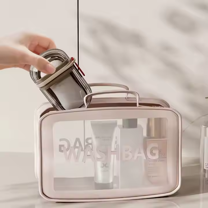 Travel Soap Dish Portable Storage Soap Box, Crystal Pocket Design Soap Tray - zaynabmart.pk