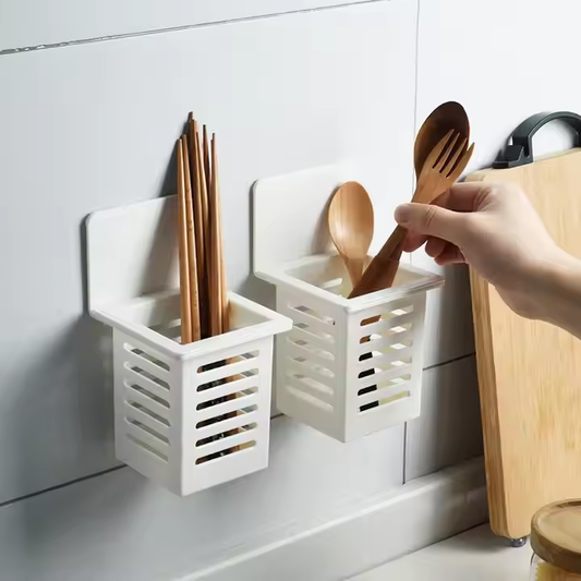 Wall Mounted Toothbrush Storage Organizer - zaynabmart.pk